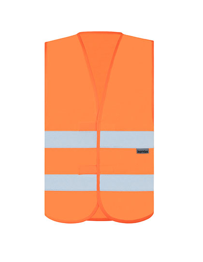 Robust Hi-Vis Safety Vest Goeppingen in Signal Orange, Größe 3XL/4XL