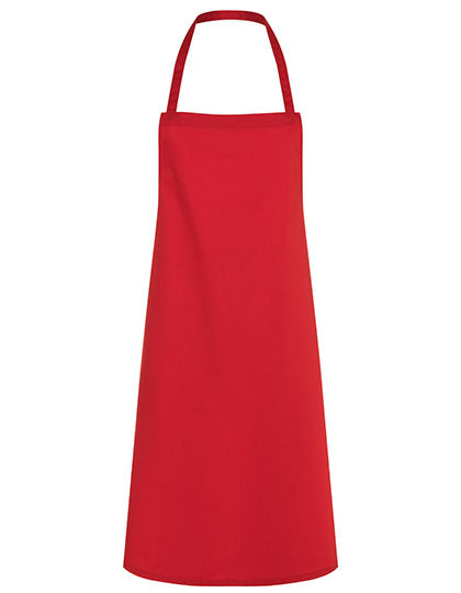 Latzschürze Faro in Red (ca. Pantone 186C), Größe 75 x 95 cm