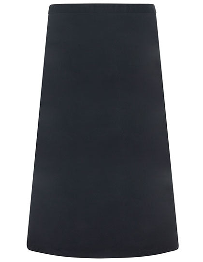 Bistroschürze Basic in Black (ca. Pantone 419C), Größe 100 x 75 cm