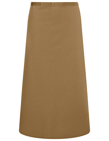 Bistroschürze Basic in Camel (ca. Pantone 7504C), Größe 100 x 75 cm