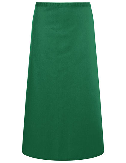 Bistroschürze Basic in Forest Green (ca. Pantone 554C), Größe 100 x 75 cm