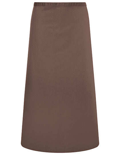 Bistroschürze Basic in Light Brown (ca. Pantone 438C), Größe 100 x 75 cm