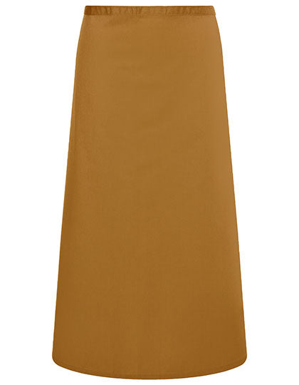 Bistroschürze Basic in Mustard (ca. Pantone 146C), Größe 100 x 75 cm