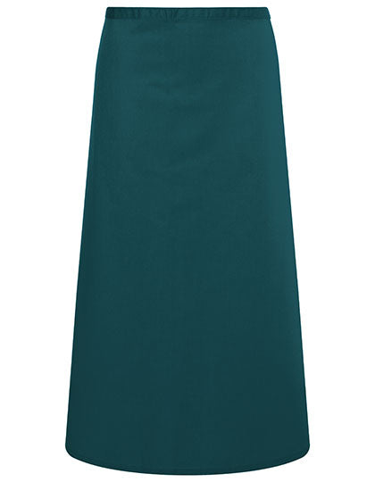 Bistroschürze Basic in Pine Green (ca. Pantone 4189C), Größe 100 x 75 cm