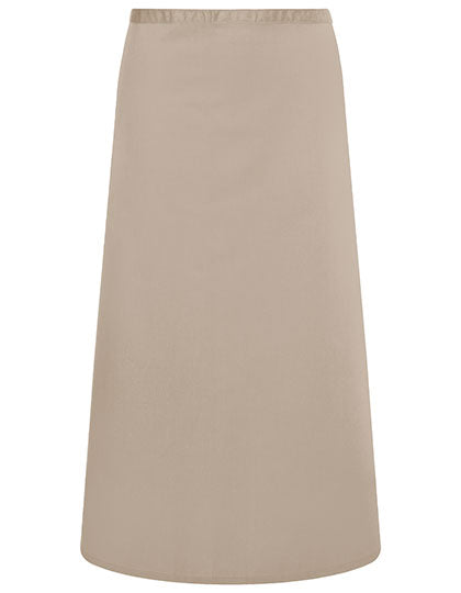 Bistroschürze Basic in Sand (ca. Pantone 7529C), Größe 100 x 75 cm
