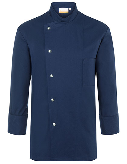Kochjacke Lars in Navy (ca. Pantone 533C), Größe 74
