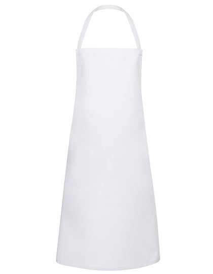 Basic Latzschürze in White, Größe 75 x 100 cm