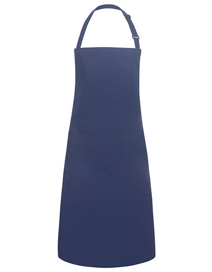 Latzschürze Basic mit Schnalle in Navy (ca. Pantone 533C), Größe 75 x 90 cm