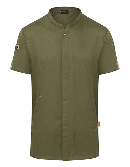 Kurzarm Kochjacke Green-Generation