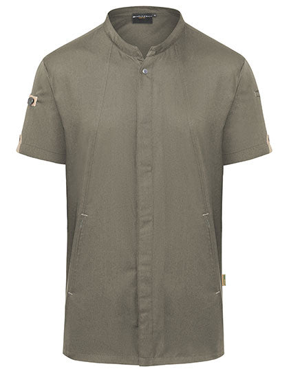 Kurzarm Kochjacke Green-Generation