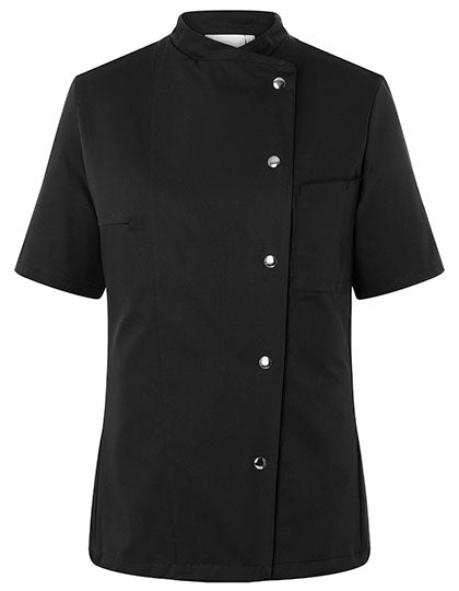 Kochjacke Greta in Black (ca. Pantone 419C), Größe 58
