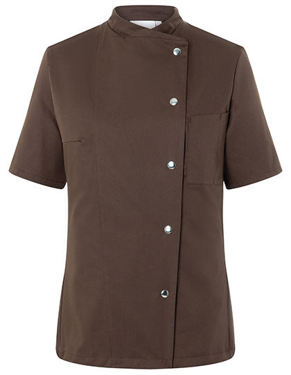 Kochjacke Greta in Light Brown (ca. Pantone 438C), Größe 58