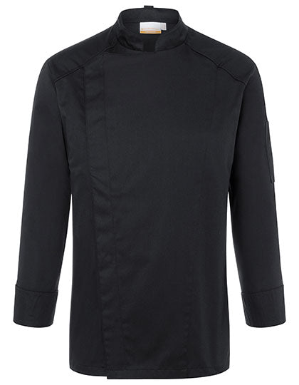 Kochjacke Noah in Black (ca. Pantone 419C), Größe 64