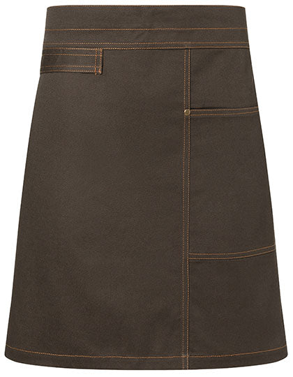 Vorbinder Urban Casual-Style in Chocolate (ca. Pantone 440 C), Größe 70 x 50 cm