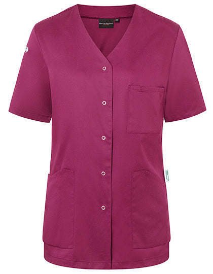 Kurzarm Damenkasack Essential in Fuchsia (ca. Pantone 689C), Größe 56