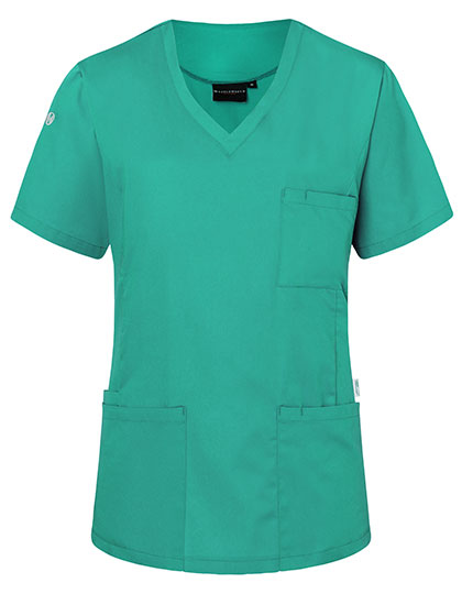 Damen-Schlupfkasack Essential in Emerald Green (ca. Pantone 7717C), Größe 3XL