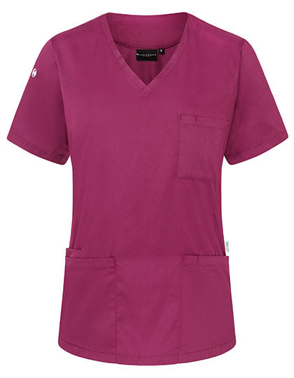 Damen-Schlupfkasack Essential in Fuchsia (ca. Pantone 689C), Größe 3XL