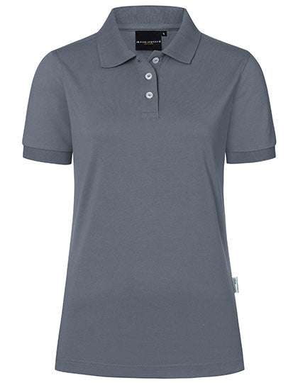 Damen Workwear Poloshirt Modern-Flair in Anthracite (ca. Pantone 7540C), Größe 3XL