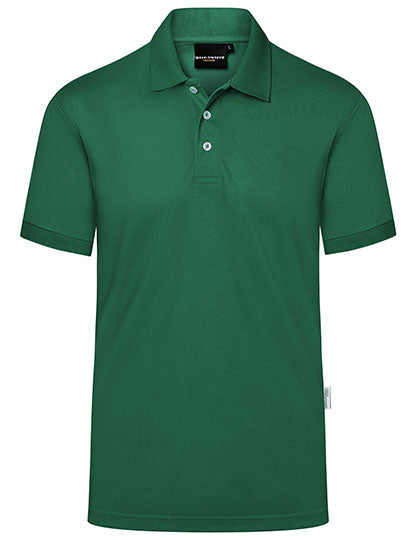 Herren Workwear Poloshirt Modern-Flair in Forest Green (ca. Pantone 554C), Größe 5XL
