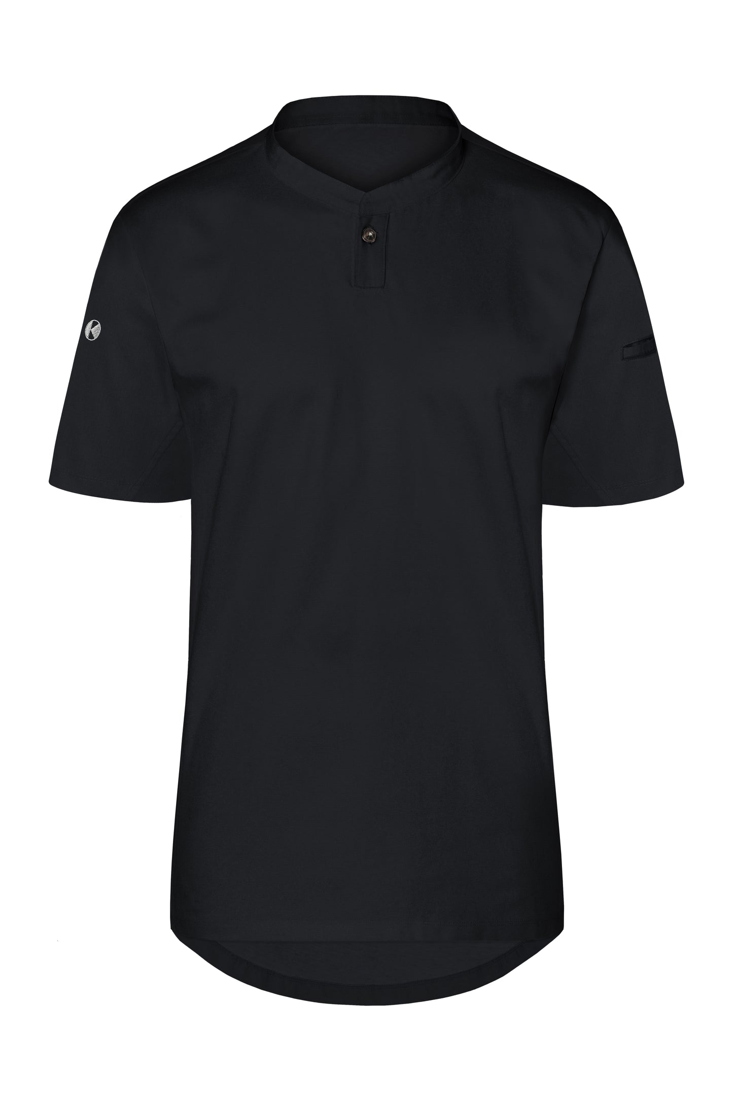 Kurzarm Damen-Arbeitsshirt Performance in Black (ca. Pantone 419C), Größe 3XL
