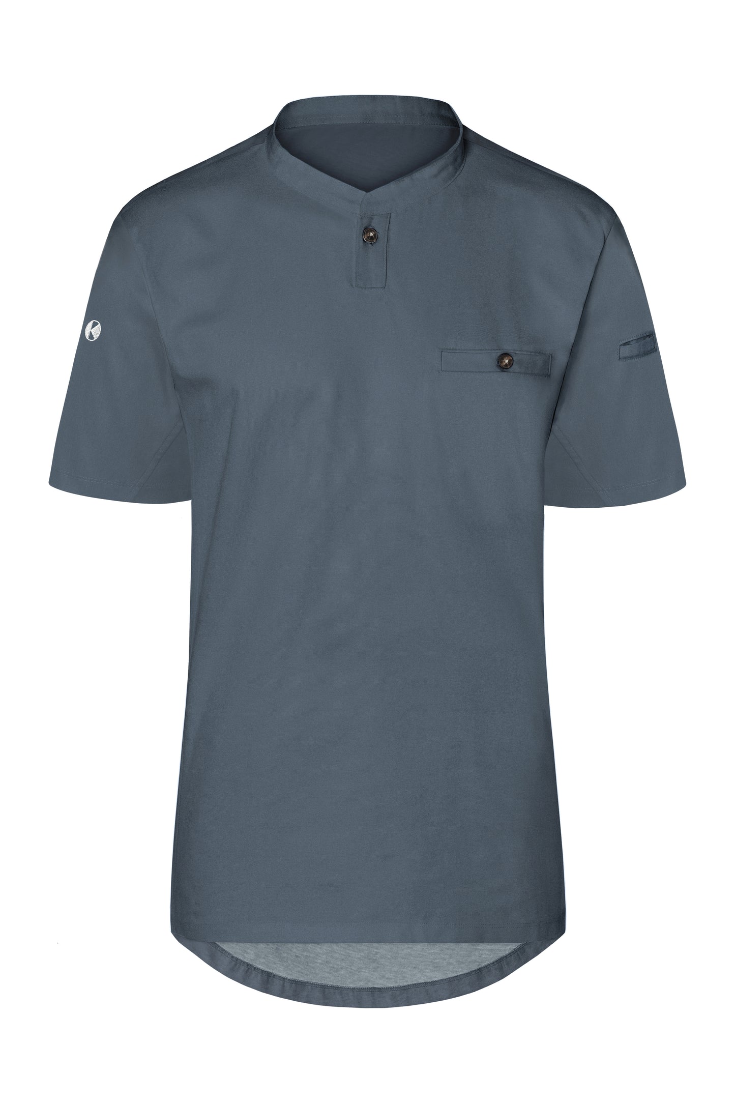 Kurzarm Herren-Arbeitsshirt Performance in Anthracite (ca. Pantone 7540C), Größe 5XL