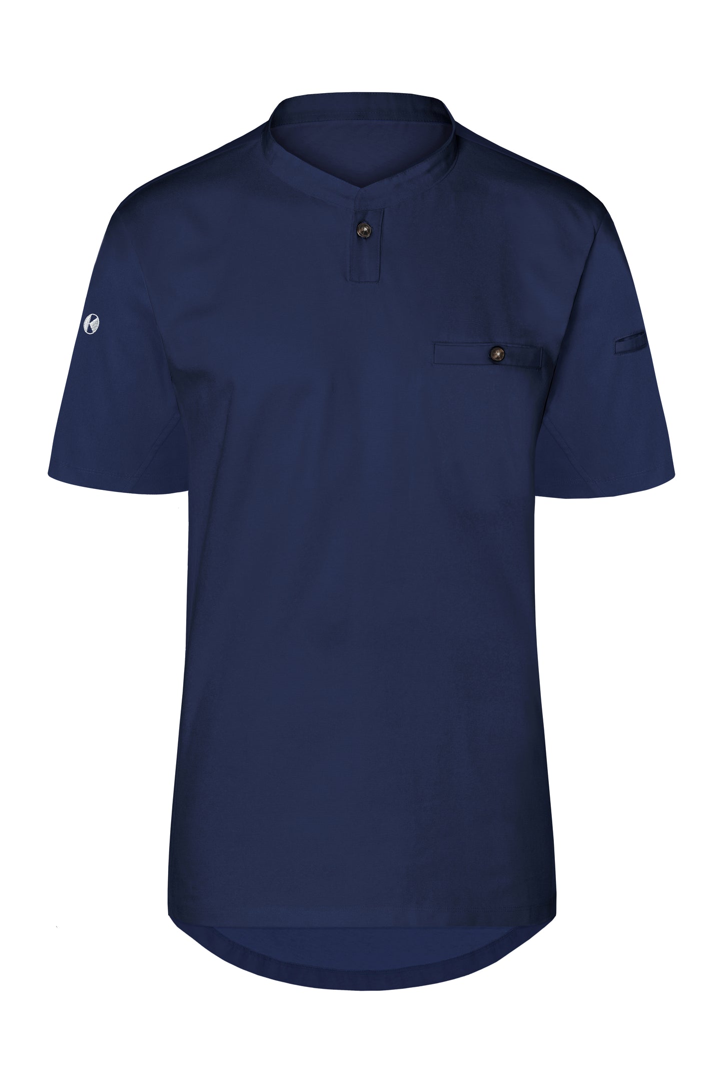 Kurzarm Herren-Arbeitsshirt Performance in Navy (ca. Pantone 533C), Größe 5XL