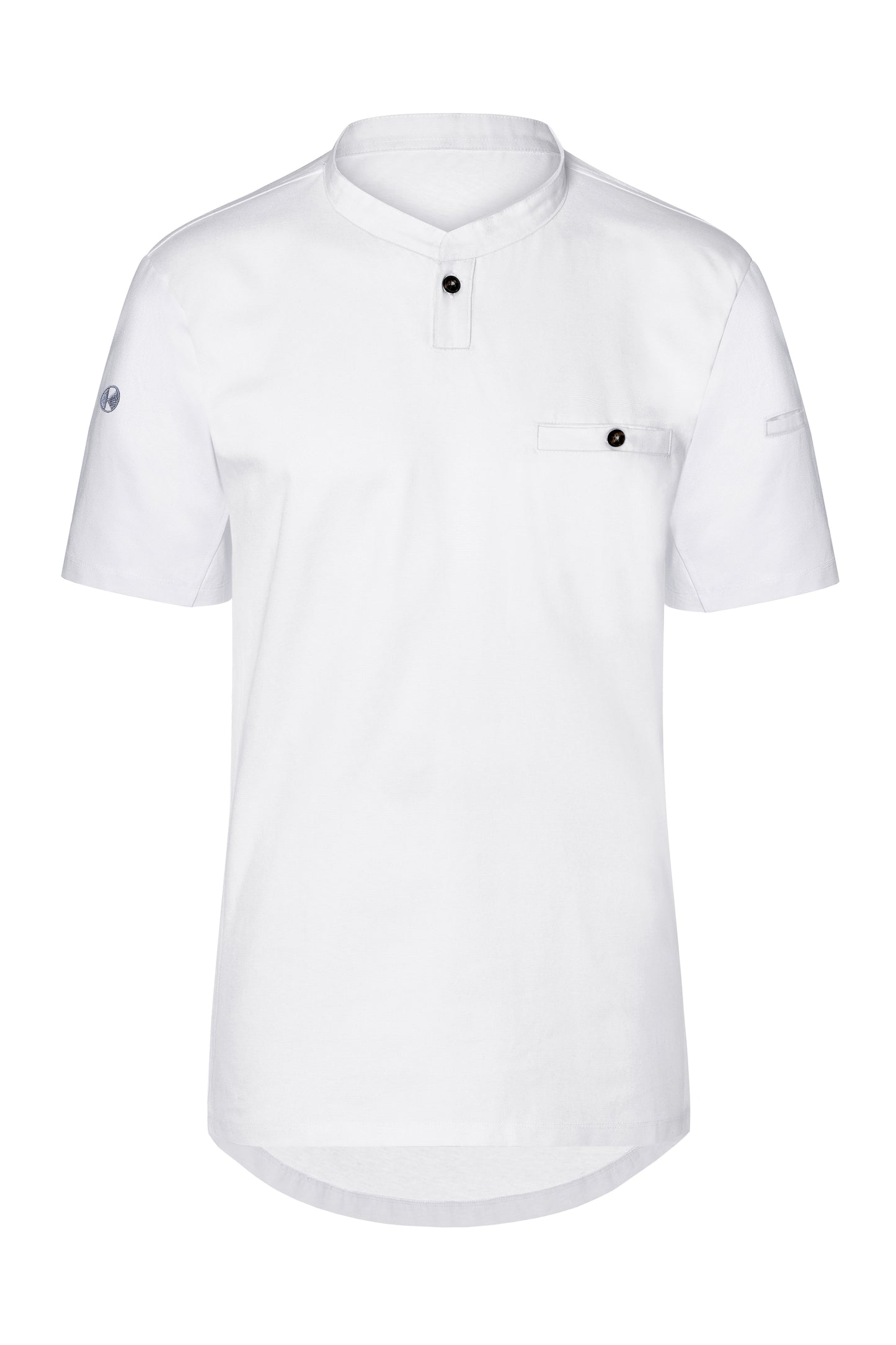 Kurzarm Herren-Arbeitsshirt Performance in White, Größe 5XL