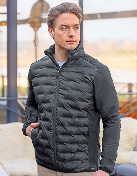 Herren Fleece-Hybrid Jacket