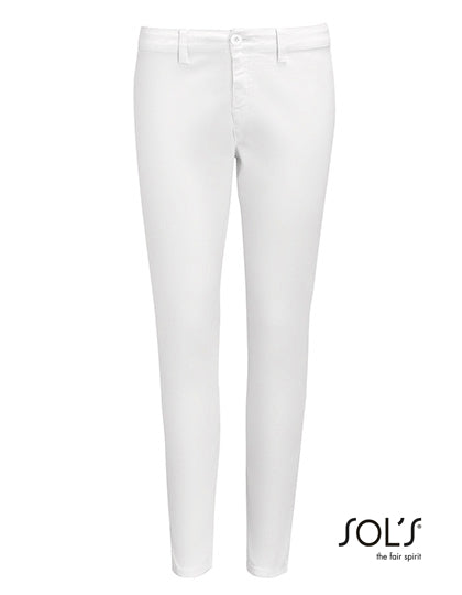 Women´s 7/8 Pants Jules in White, Größe 46