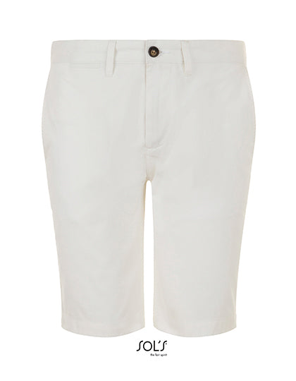 Men´s Jasper Bermuda Short in White, Größe 52