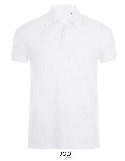 Men´s Phoenix Polo in White, Größe 3XL