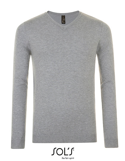 Men´s Glory Sweater in Grey Melange, Größe 3XL