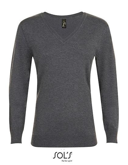 Women´s Glory Sweater in Charcoal Melange, Größe XXL