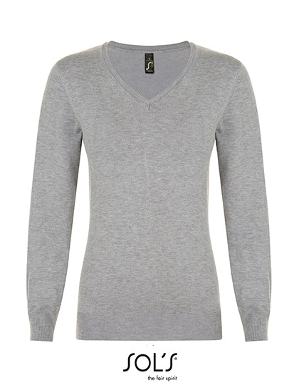 Women´s Glory Sweater in Grey Melange, Größe XXL