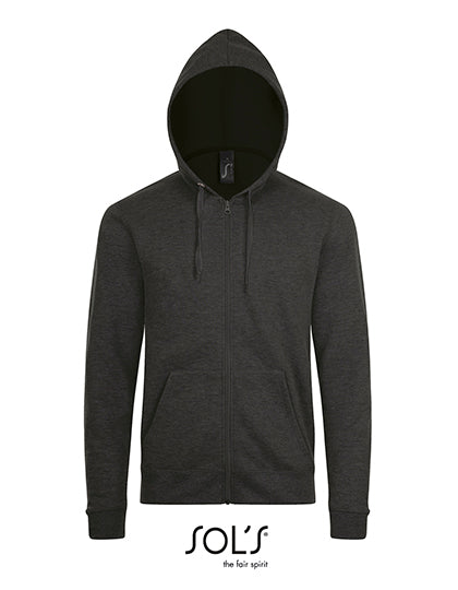 Stone Sweat in Charcoal Melange, Größe 3XL
