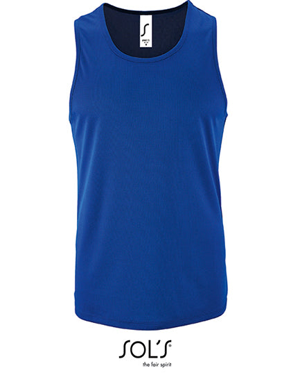 Men´s Sports Tank Top Sporty in Royal Blue 241, Größe 3XL