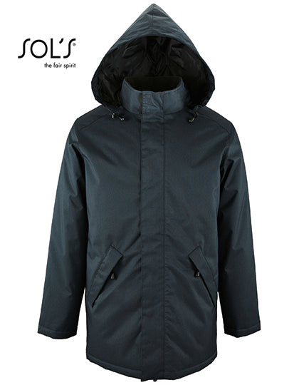 Unisex Jacket With Padded Lining Robyn in French Navy, Größe 4XL