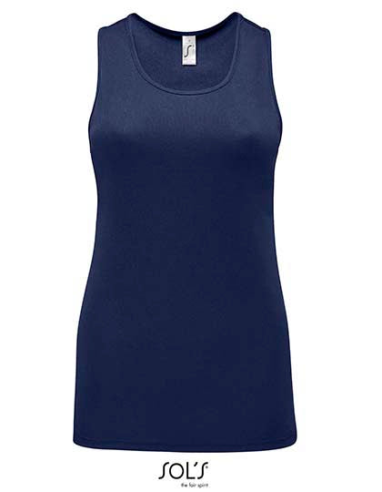 Women´s Sports Tank Top Sporty in French Navy, Größe XXL
