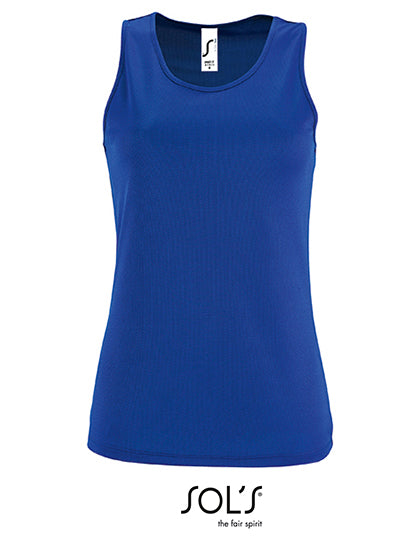 Women´s Sports Tank Top Sporty in Royal Blue 241, Größe XXL