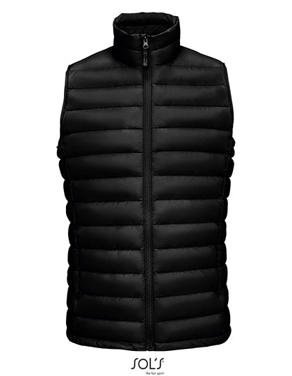 Men´s Wilson Bodywarmer Jacket in Black, Größe 3XL