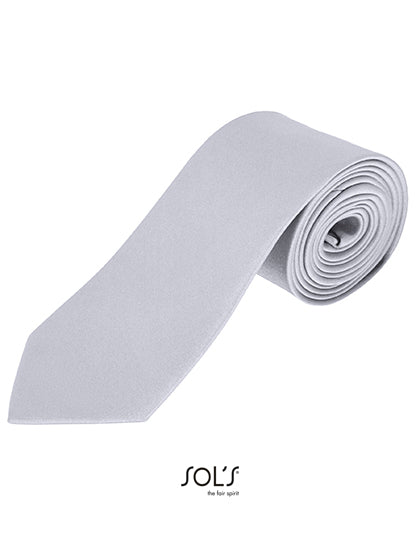 Garner Tie in Silver, Größe 150 x 7 cm