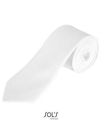 Garner Tie in White, Größe 150 x 7 cm