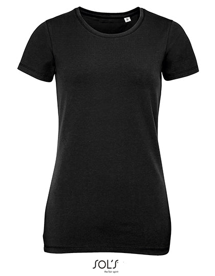 Women´s Millenium T-Shirt in Black, Größe XXL