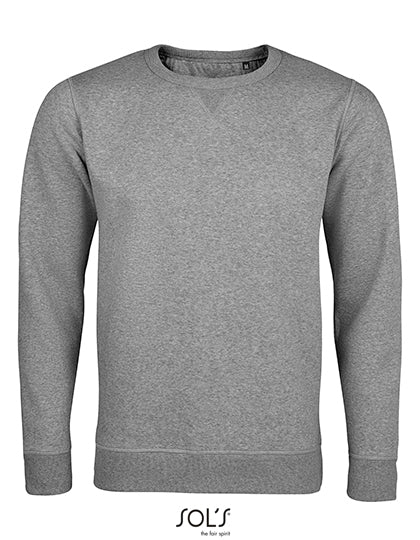 Men´s Sully Sweat in Grey Melange, Größe 3XL