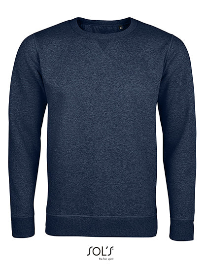 Men´s Sully Sweat in Heather Denim, Größe 3XL