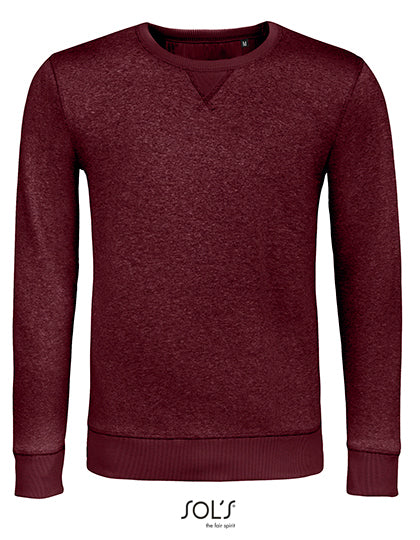 Men´s Sully Sweat in Heather Oxblood, Größe 3XL