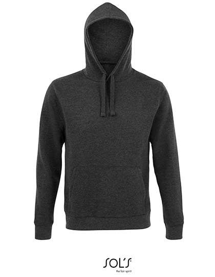 Men´s Spencer Sweat in Charcoal Melange, Größe 3XL
