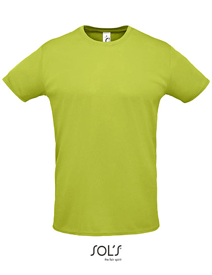 Unisex Sprint T-Shirt in Apple Green, Größe XXS