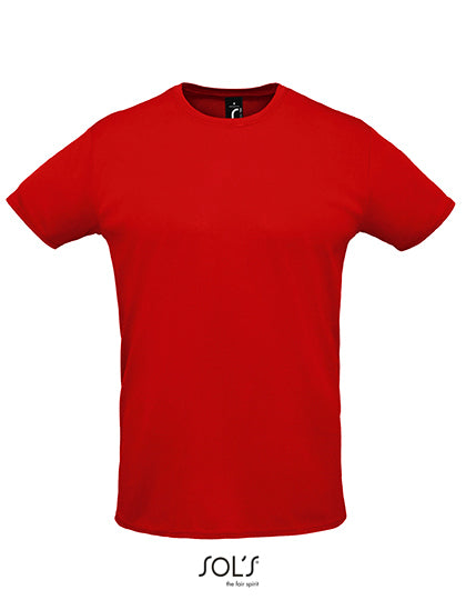 Unisex Sprint T-Shirt in Red, Größe XXS