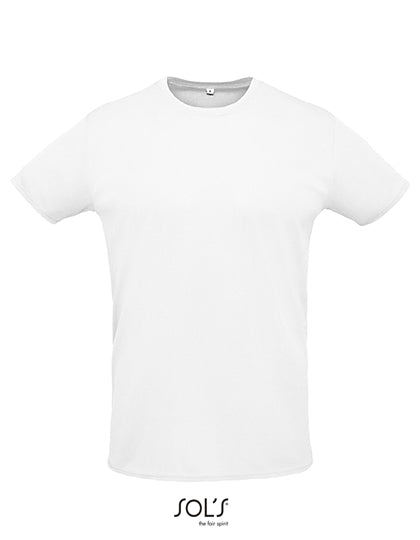 Unisex Sprint T-Shirt in White, Größe XXS